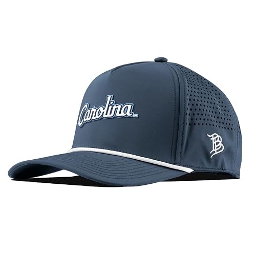 Branded Bills Officially Licensed x North Carolina Tar Heels Orion Rope 5-Panel North Carolina Script PVC