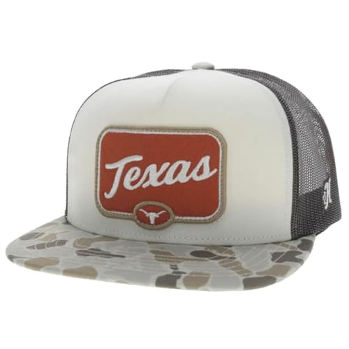 HOOEY Men's University of Texas Officially Licensed Collegiate Adjustable Snapback Hat