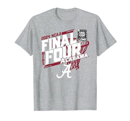 Alabama Crimson Tide Final Four 2024 March Madness Net T-Shirt