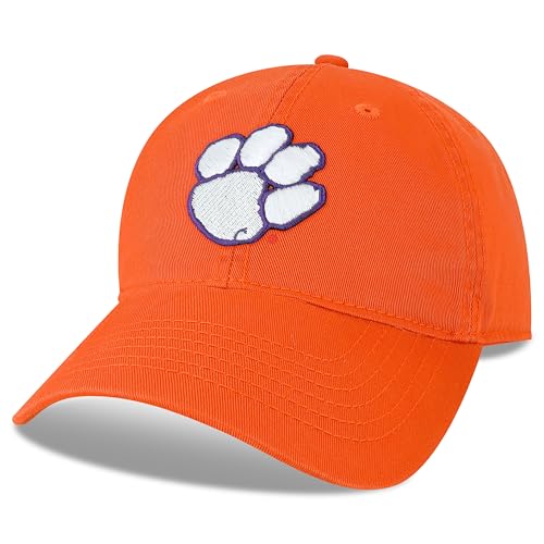 Legacy NCAA Officially Licensed Baseball Hat, Clemson Tigers Team Color
