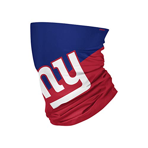 FOCO NFL New York Giants Neck Gaiter, One Size, Big Logo