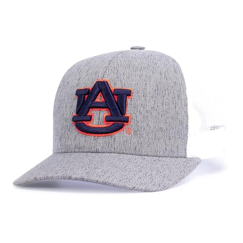 Pacific Headwear NCAA Auburn Heather Trucker Snapback Cap OS
