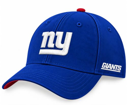 NFL Kids Youth 8-20 Official Primary Logo Wordmark Adjustable Snapback Hat Cap One Size (US, Alpha, One Size, New York Giants - Blue)