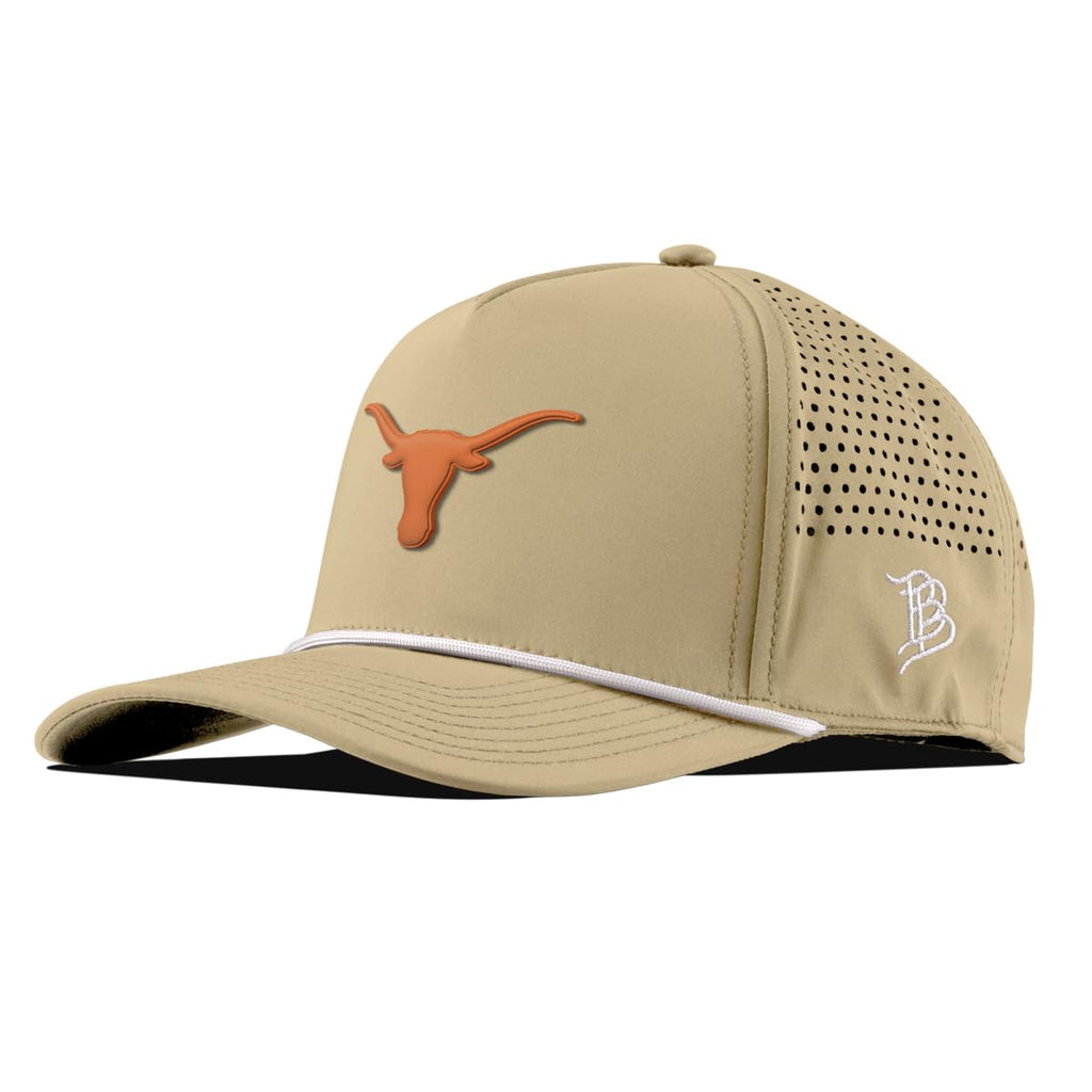Branded Bills Officially Licensed x Texas Longhorns Curved 5 Panel Hat for Men | Baseball Cap Desert