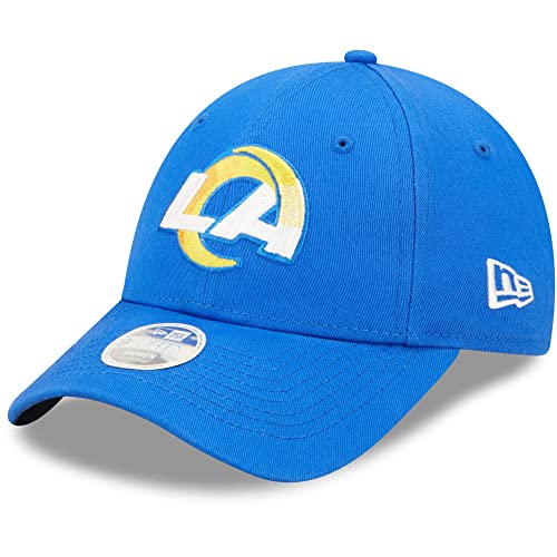 New Era Women's NFL Core Classic 9TWENTY Adjustable Hat Cap One Size Fits All (Los Angeles Rams Blue)