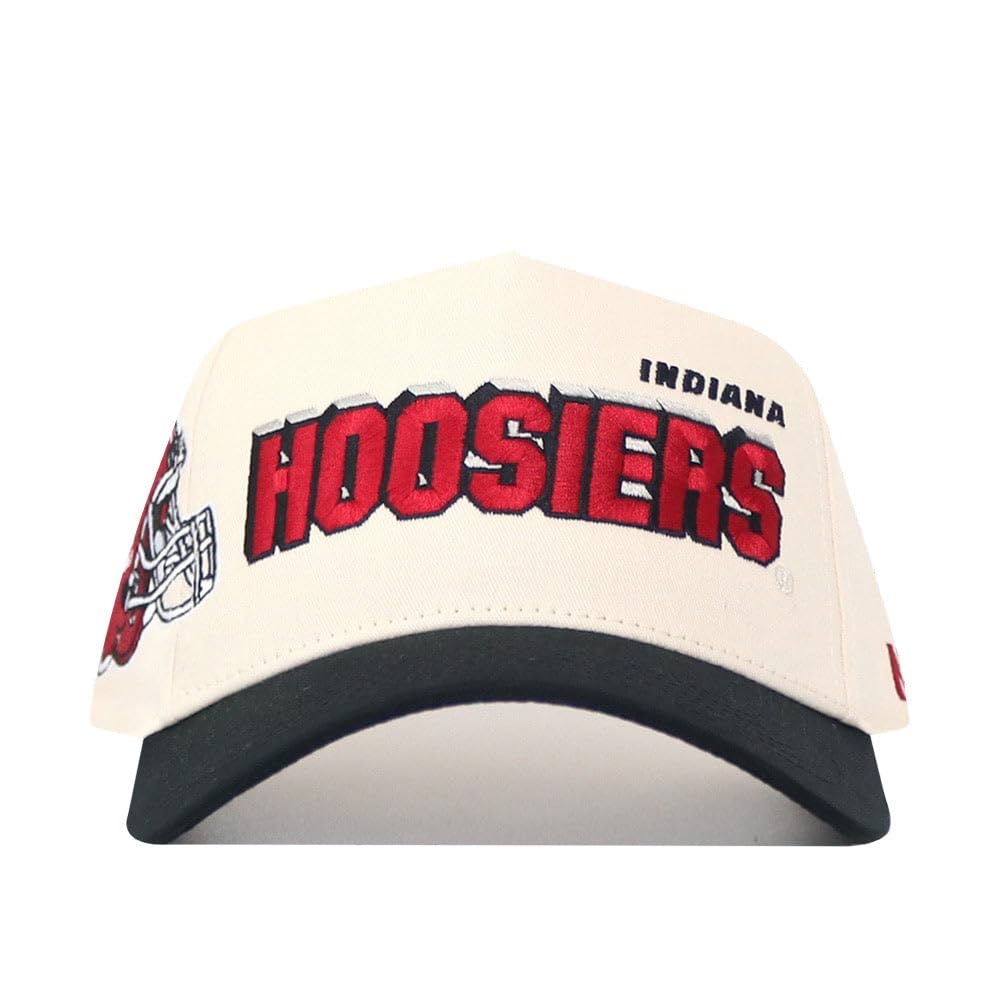 No Rivals Officially Licensed Indiana Hoosiers Indiana University Alma Mater Hat - Classic – NCAA Snapback Cap for Men and Women Multicolor