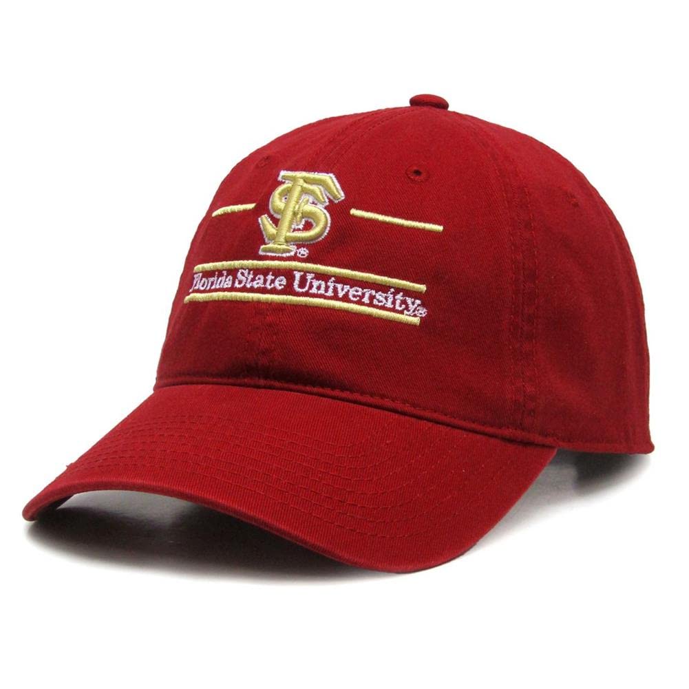 FSU Florida State University Hat Classic Relaxed Twill Adjustable Dad Hat Team Color