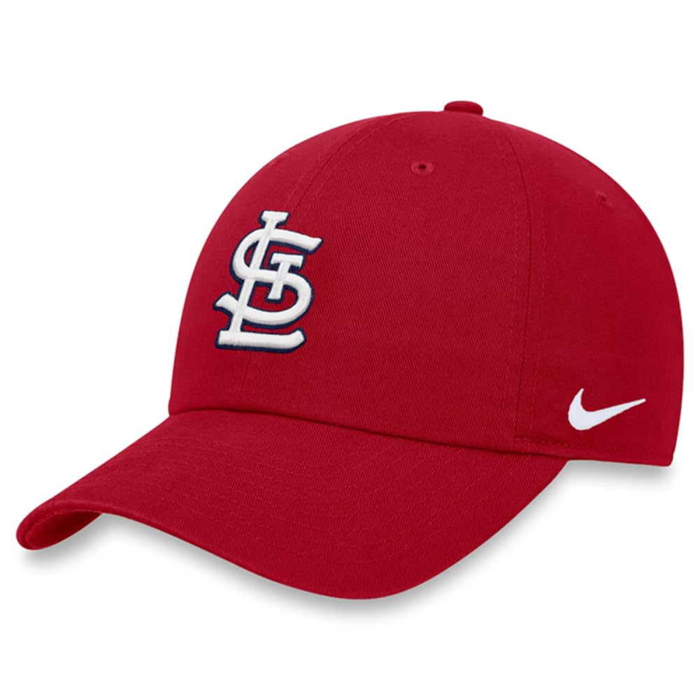Nike Men's MLB Performance Adjustable Hat (US, Alpha, Medium, Large, Red, St. Louis Cardinals)