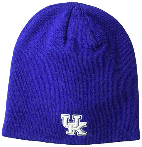 NCAA Zephyr Kentucky Wildcats Mens Edge Knit Beanie, Adjustable, Team Color