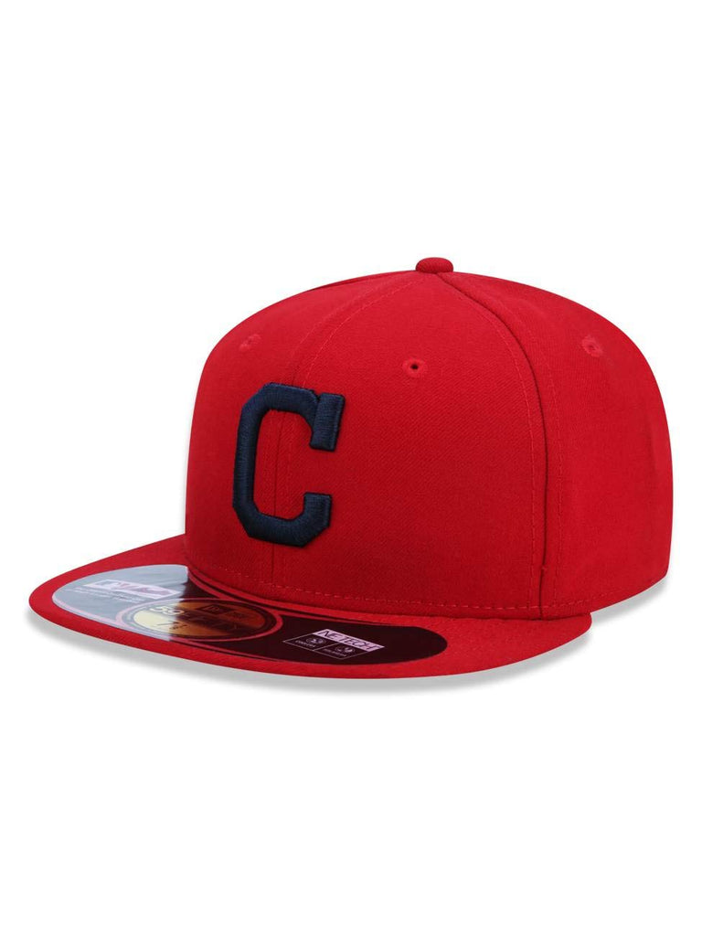 MLB Cleveland Indians Authentic On Field Alternate 59Fifty Fitted Cap, Scarlet, 7.75