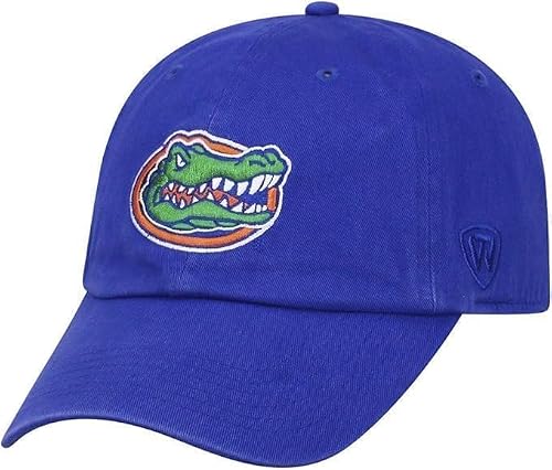 Collegiate Primary Color Relaxed Fit Adjustable Hats (US, Alpha, One Size, Florida Mascot)