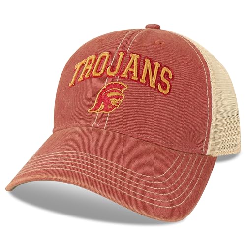 Legacy NCAA Officially Licensed Baseball Hat, USC Trojans Team Color