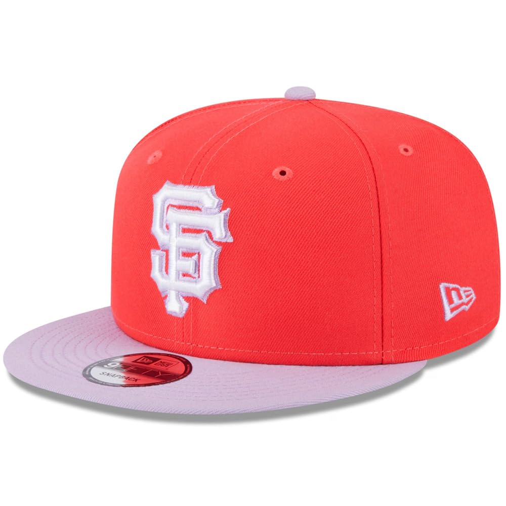 New Era SF San Francisco Giants 9FIFTY 2Tone Color Pack Snapback Cap, Adjustable Hat
