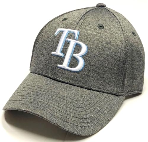 Tampa Bay Rays MVP Gray Rodeo Hat Cap Adult Men's Adjustable Snapback