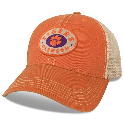 Legacy NCAA Officially Licensed Baseball Hat, Clemson Tigers Team Color