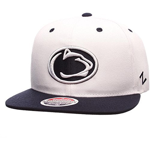 Penn State Nittany Lions NCAA Officially Licensed Snapback Hat Flat Brim Z11 Secondary