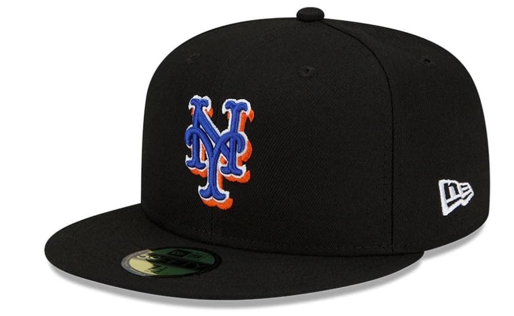 New York Mets New Era Black Alternate Authentic Collection On Field 59FIFTY Fitted Hat