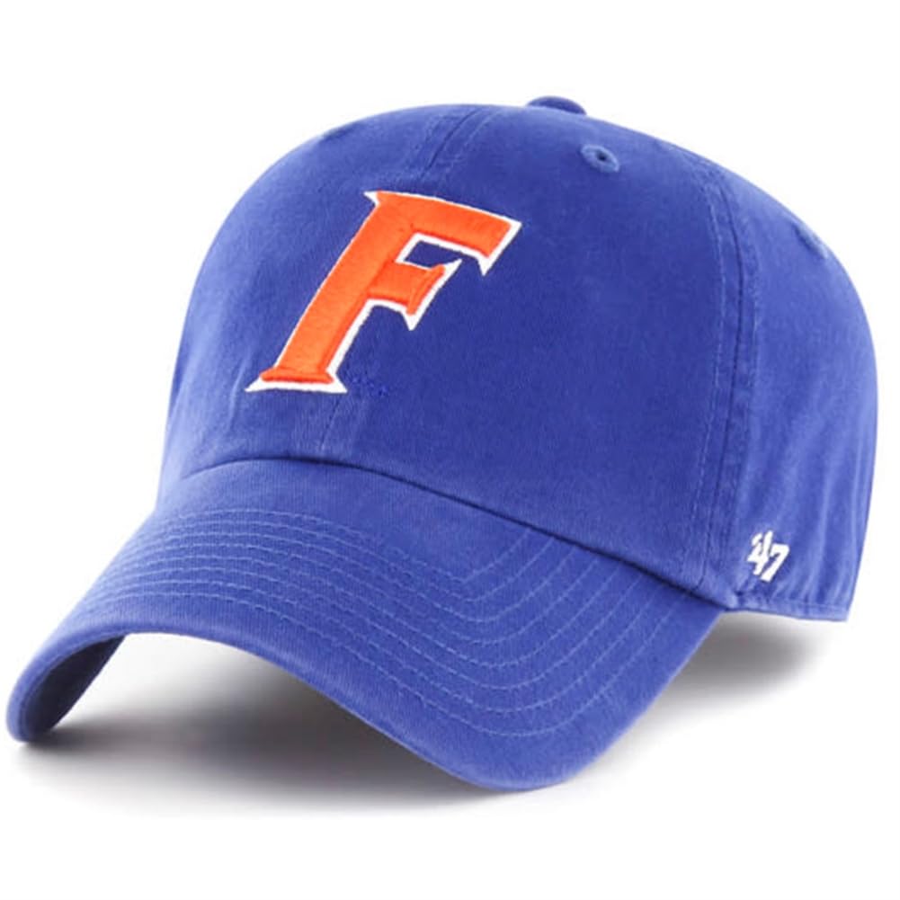 Florida Gators Clean Up Adjustable Hat - F Logo - Royal