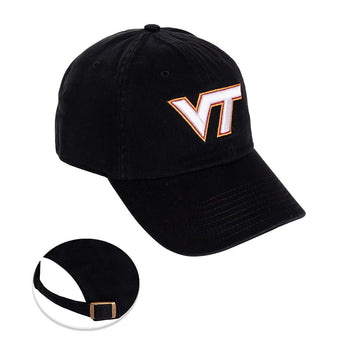 Desert Cactus Virginia Tech Hokies Baseball Hat - Officially Licensed, Adjustable Strap, Pigment Dyed - View #2