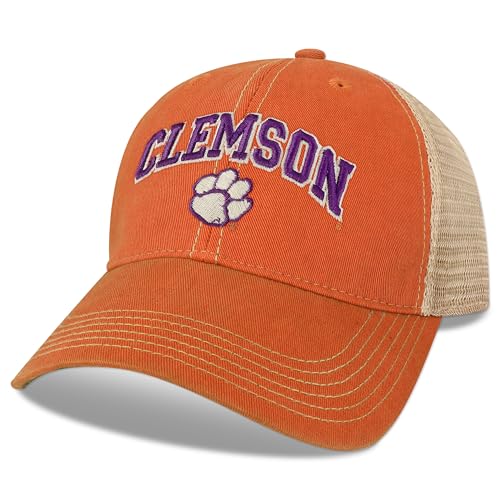 Legacy NCAA Officially Licensed Baseball Hat, Clemson Tigers Team Color