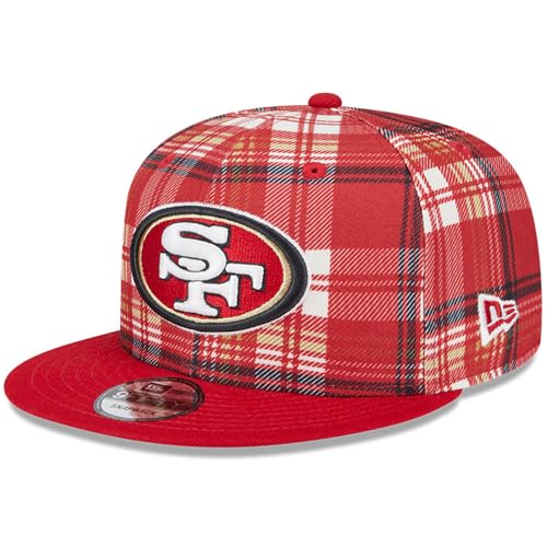 New Era Men's Scarlet San Francisco 49ers 2024 Sideline Statement 9FIFTY Snapback Hat