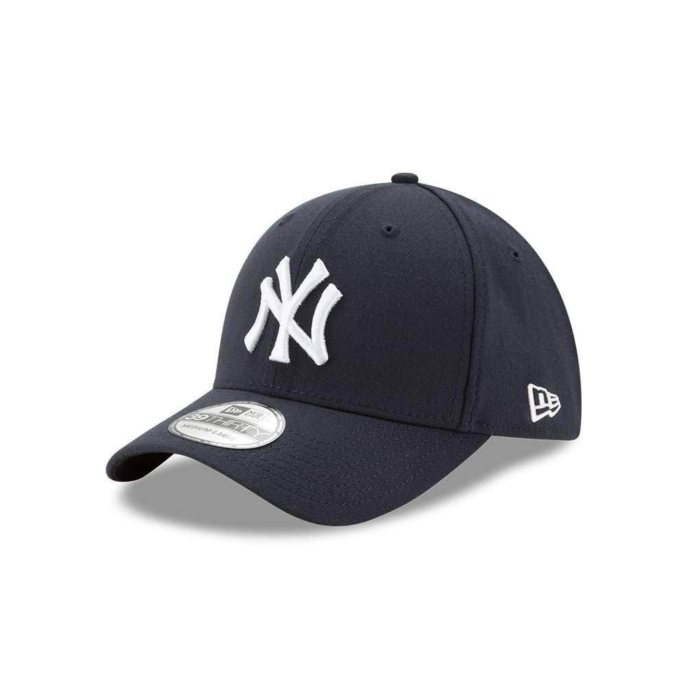 MLB New York Yankees Team Classic Game 39Thirty Stretch Fit Cap, Blue, Medium/Large