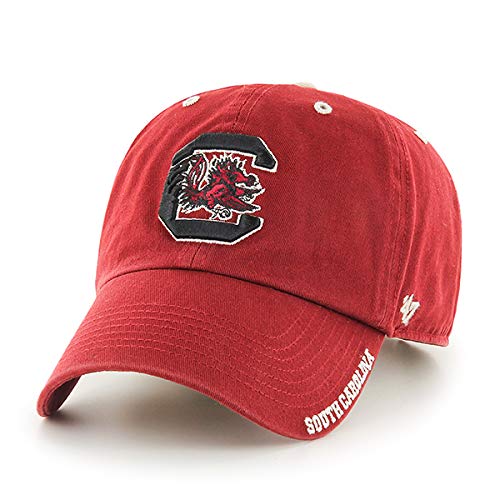 '47 NCAA South Carolina Fighting Gamecocks Mens Ice Clean Up Adjustable Hatice Clean Up Adjustable Hat, Team Color, One Size