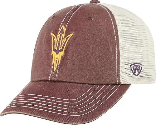 Collegiate Vintage Design Adjustable Hats (US, Alpha, One Size, Arizona State)