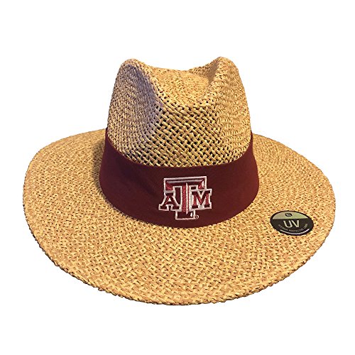 Texas A&M Aggies NCAA Straw Safari Hat Natural