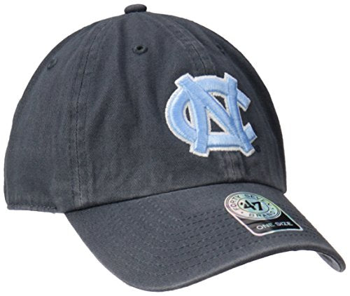 47 NCAA North Carolina Tar Heels Brand Clean Up Adjustable Hat, One Size, Navy