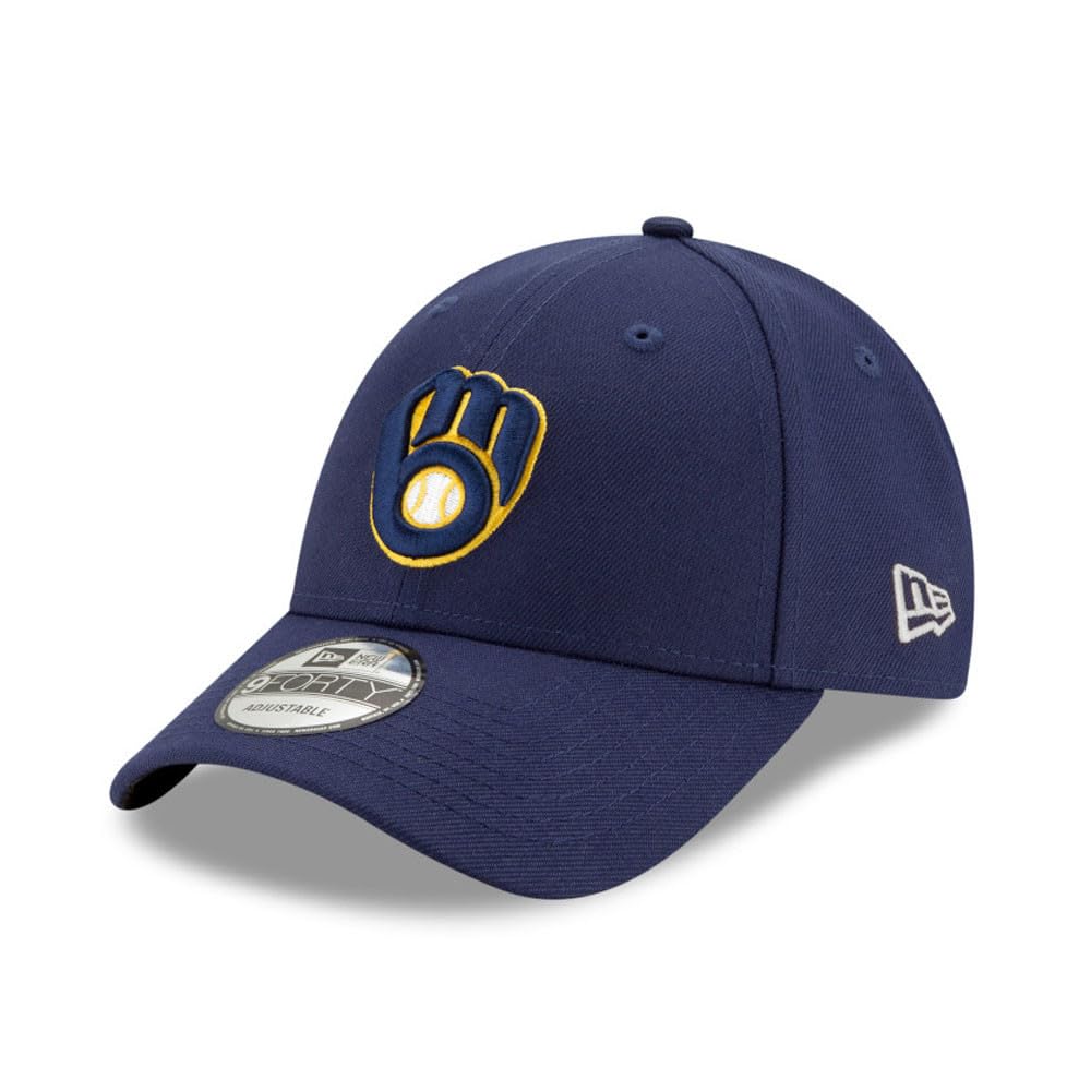New Era The League Milwaukee Brewers Game 20 Cap Men's Cap - Black, OSFM