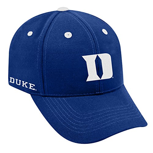 Top of the World NCAA Triple Threat Wool Adjustable Cap, One Size, Navy