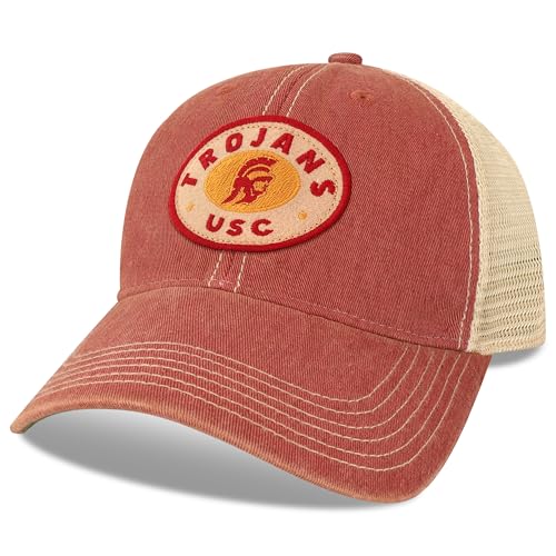 Legacy NCAA Officially Licensed Baseball Hat, USC Trojans Team Color