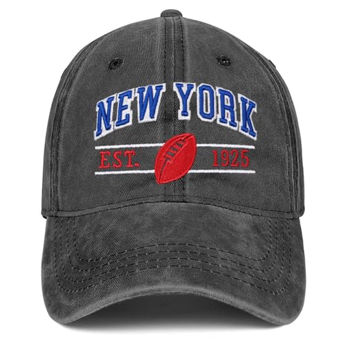 Football Hat for Men Women Vintage Embroidered City Hats Apparel Gifts Classic Baseball Cap