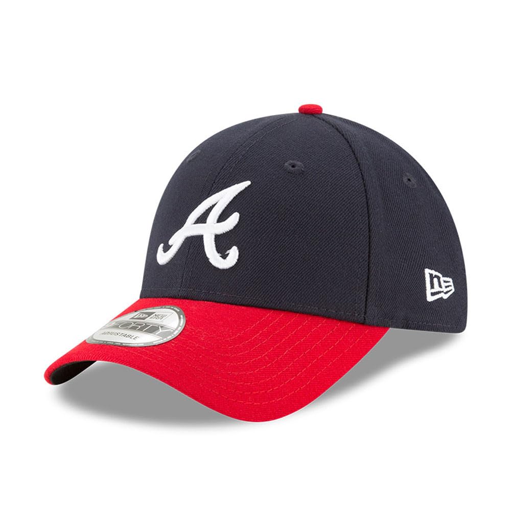 New Era Atlanta Braves Pinch Hitter Wool Replica Adjustable Cap (Navy)