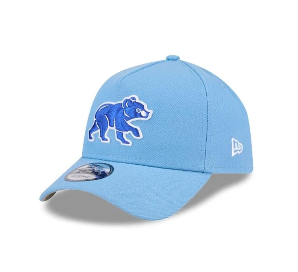 New Era Chicago Cubs 9Forty A-Frame Light Blue Snapback Hat