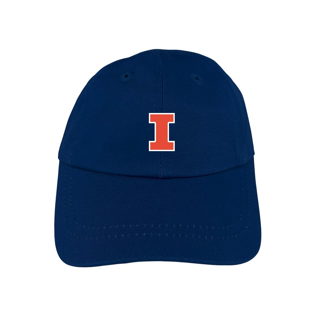 Two Feet Ahead College IllinoisUnisex Infant Baseball Hat Cap University College Officially Licensed (Infant, Illinois)