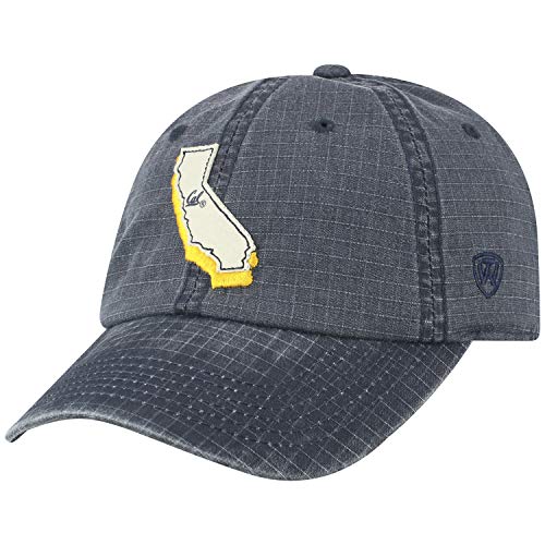 Top of the World Cal Bears Official NCAA Adjustable Stateline Cotton Hat Cap 456522 Blue