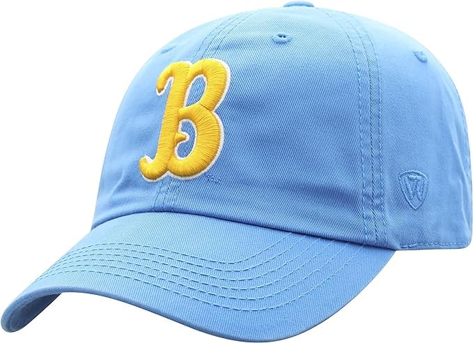 Pro Sport Collegiate Hats - Fitted Caps Adjustable Hats and Snapbacks Available (Adjustable Hat, U C L A Logo)