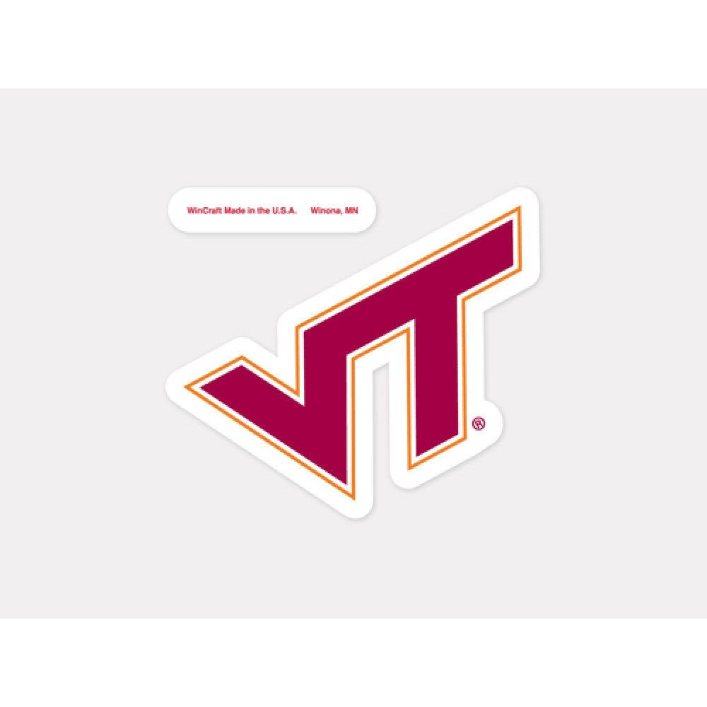 Win-Craft, Inc Virginia Tech Hokies Decal 4x4 Perfect Cut Color