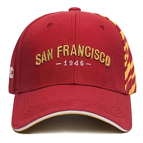 Aoryalps San Francisco Team Baseball Caps, Sports Football Team Embroidered Baseball Hat, Adult Baseball Cap Apparel Gifts