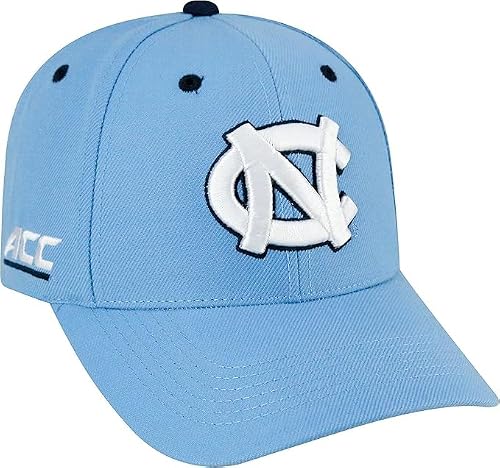 Collegiate Primary Color W/Rear Word Adjustable Hats (US, Alpha, One Size, UNC)