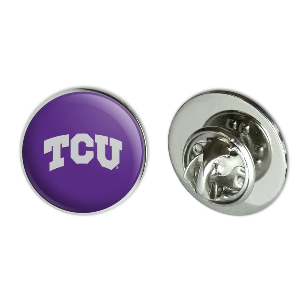 TCU Primary Logo Metal 0.75" Lapel Hat Pin Tie Tack Pinback