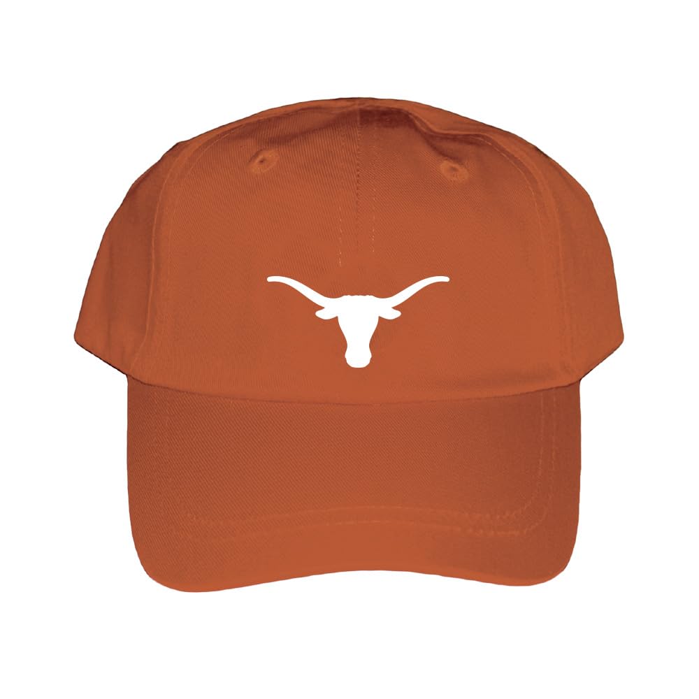 Two Feet Ahead College Texas Longhorns Unisex Toddler Baseball Hat Cap University College Officially Licensed (Toddler, Texas Longhorns)