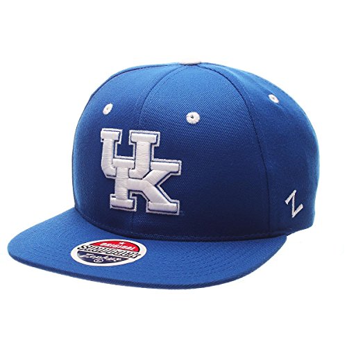 NCAA Zephyr-Z11-Adjustable Snapback Flat Brim-Hat Cap-Kentucky Wildcats
