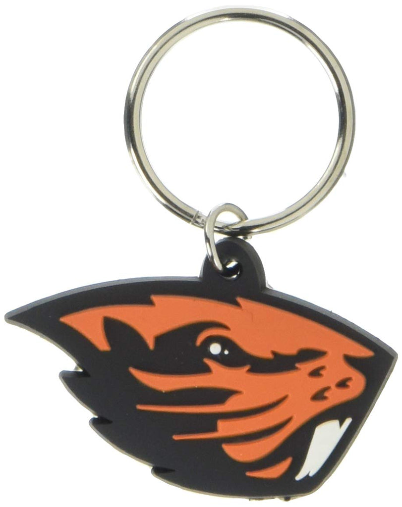 NCAA Siskiyou Sports Fan Shop Oregon State Beavers Flex Key Chain One Size Team Color, Black