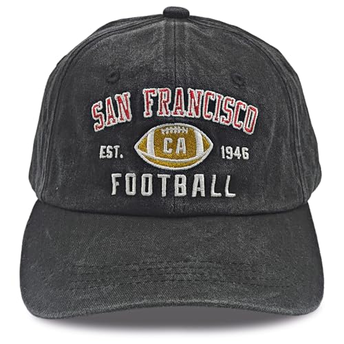 Cap Hat Embroidered City Vintage Hat for Men Women Cotton Cap Adjustable