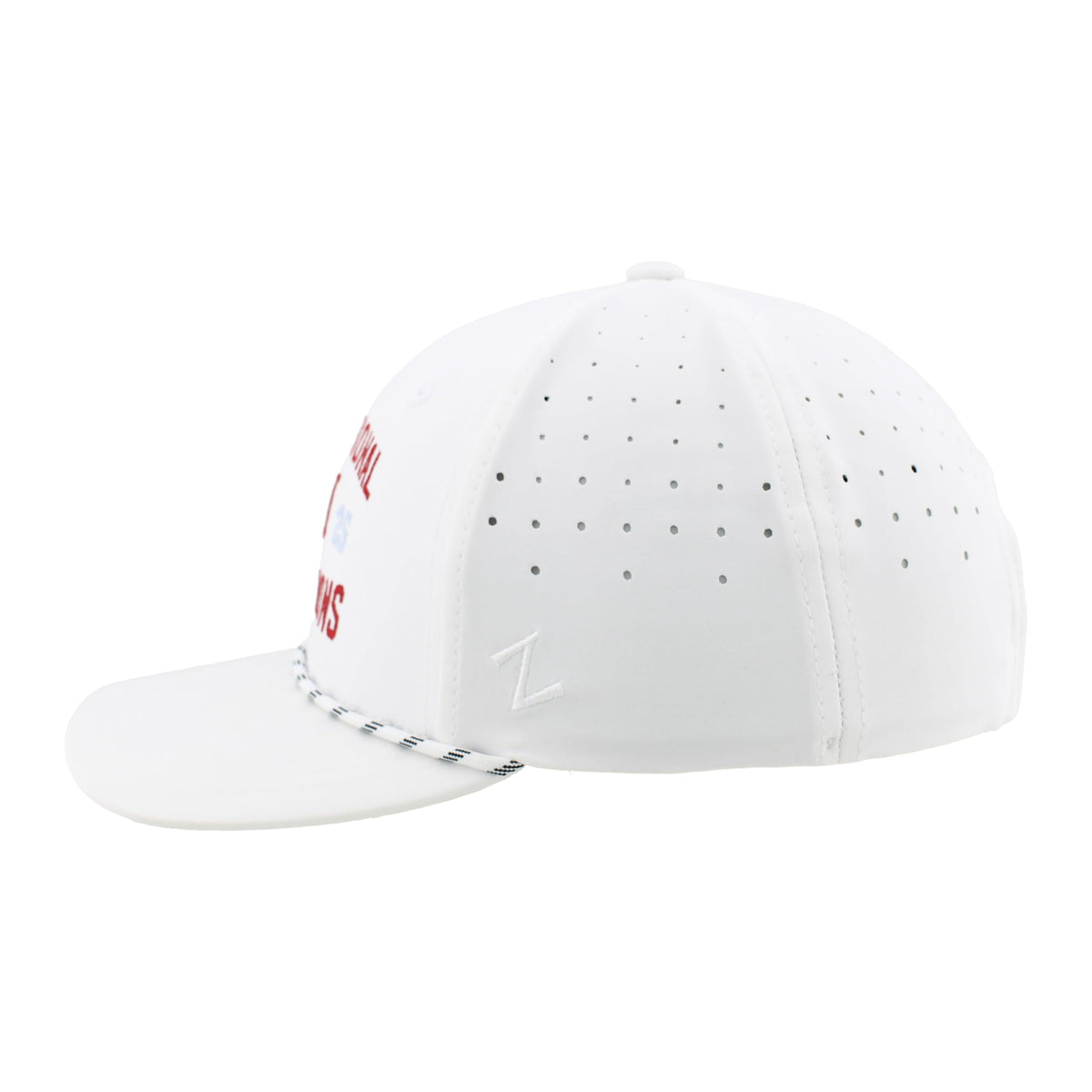 Indiana Hoosiers National Champs 2025 Football Rope Hat White Official ...