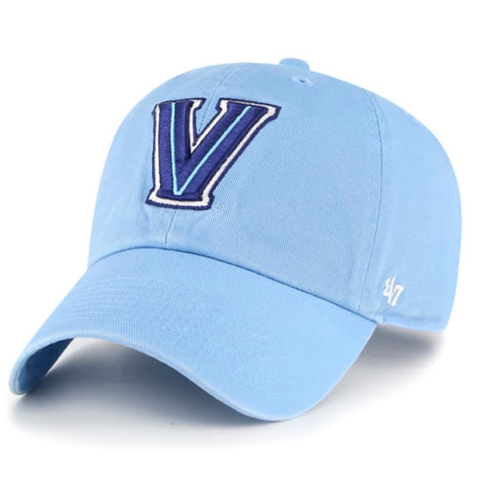 Villanova Wildcats Clean Up Adjustable Hat - Light Blue