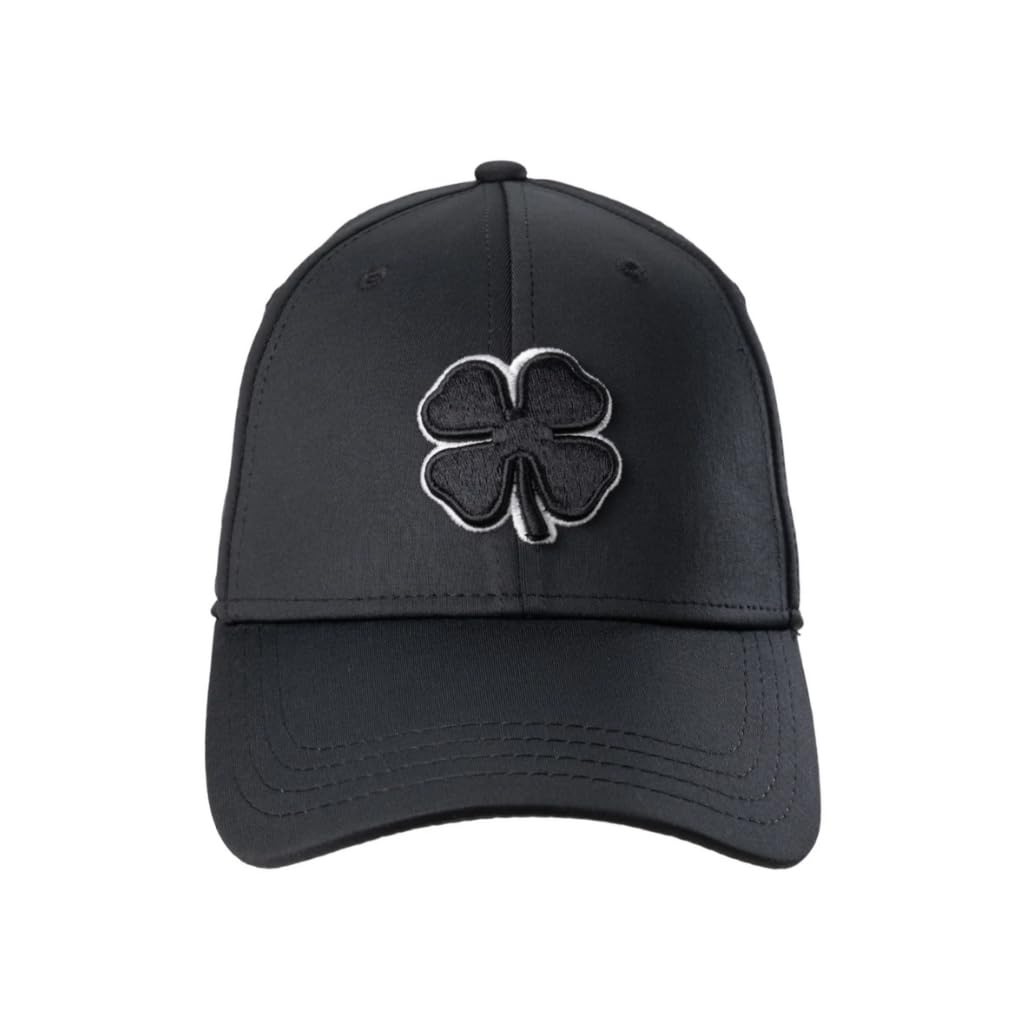 Black Clover Premium Clover 2 Flex Cap, Black/Black, L/XL